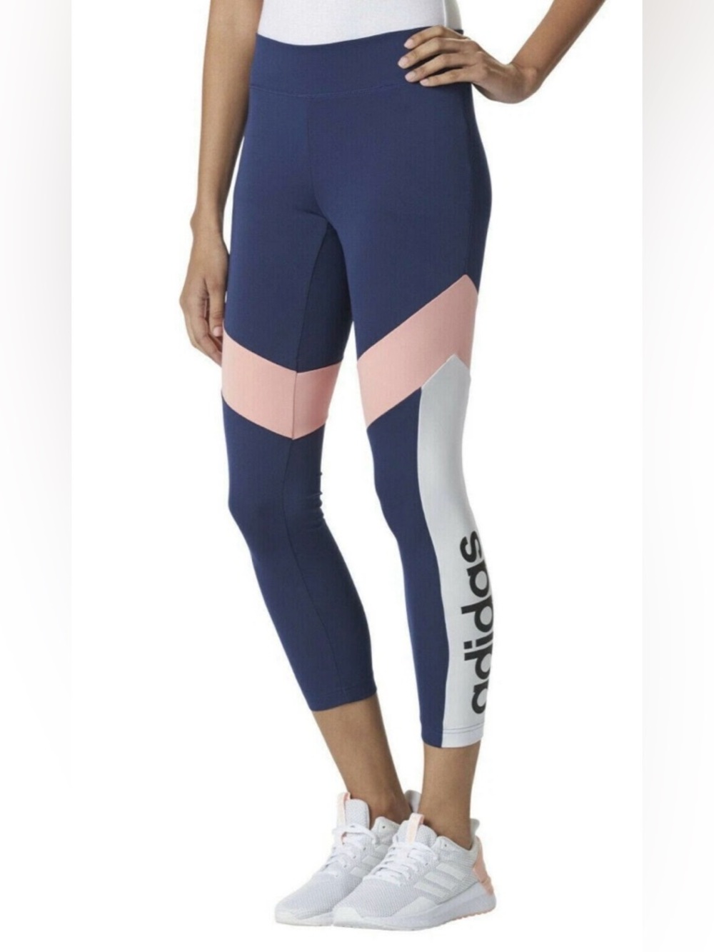 Adidas XL NWT Colorblock Athletic Leggings